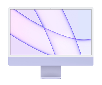 Моноблок iMac 24" Retina 4,5K, (M1 8C CPU, 8C GPU), 8 ГБ, 512 ГБ SSD, фиолетовый (Z131000AH)