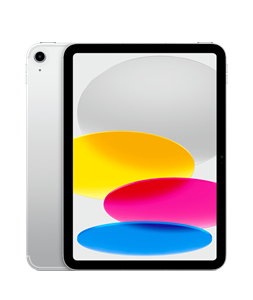 Планшет iPad 10,9" (2022) Wi-Fi + Cellular 256GB, Silver, Серебристый (MQ6T3)