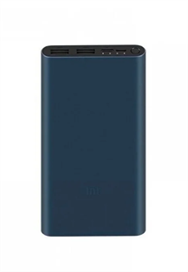 Внешний аккумулятор Xiaomi Mi Power Bank 3 10000mAh/18W/USB-C, Dark Blue, темно-синий