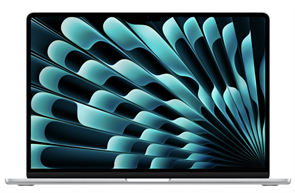 Ноутбук MacBook Air 15 Silver (2023) (M2, 8 ГБ, 256 ГБ SSD) (MQKR3)