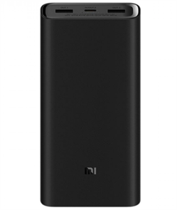 Дополнительный аккумулятор Xiaomi 20000 mAh, 50w, (2USB-A/USB-C), черный [PB200SZM]