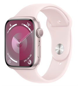 Умные часы Watch S9 41mm Pink Aluminum Case with Light Pink Sport Band