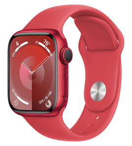 Умные часы Watch S9 41mm (PRODUCT)RED Aluminum Case with (PRODUCT)RED Sport Band