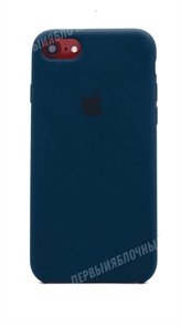 Чехол для iPhone 7/8/SE Silicone Case, темно-синий (OR)