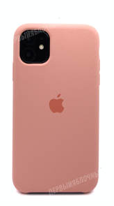 Чехол для iPhone 11 Silicone Case (Flamingo), фламинго (OR)