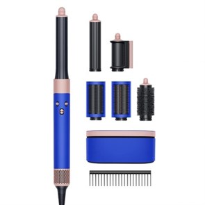 Фен-стайлер для волос Dyson Airwrap Complete Long [HS05], Blue Blush