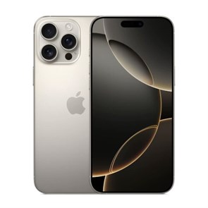 Смартфон iPhone 16 Pro Max 256Gb Natural Titanium, натуральный титан