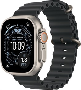 Умные часы Watch Ultra 3 49mm Natural Titanium Case with Black Ocean Band 4665299810023