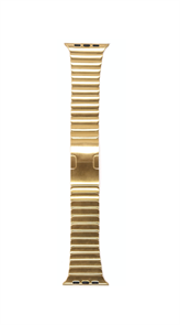 Ремешок для Watch 42/44mm, металлический, блочный браслет, золотистый 4665299801171