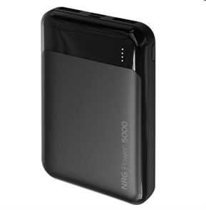 Внешний аккумулятор Deppa NRG Power 5000 mAh, 2.1, 2USB, черный 33629