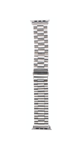Ремешок для Watch 42/44mm, металлический, блочный браслет (вариант 2), серебристый 4665299802904