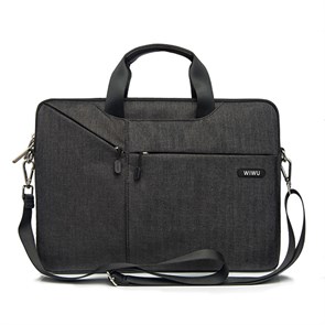 Cумка для MacBook и ноутбуков 16 дюймов, WIWU, черный 4665299807819