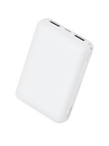 Дополнительный аккумулятор Gurdini Mini Series 10000mAh, белый 4665299807514