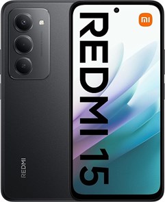 Смартфон Xiaomi Redmi 15 4G 6/128Gb Midnight Black 4665299810534