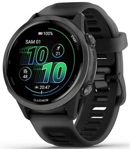 Умные часы Garmin Forerunner 570 42mm Slate Gray Aluminum with Translucent Black/Black Band 010-02970-00