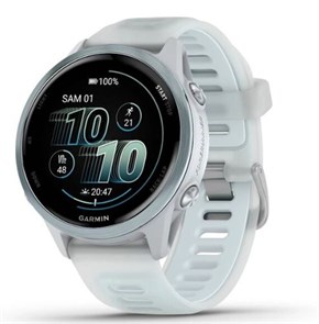 Умные часы Garmin Forerunner 570 42mm Cloud Blue Aluminium With Translucent Whitestone/Cloud Blue Band 010-02970-01