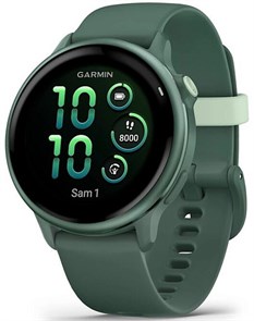 Умные часы Garmin Vivoactive 6 Metallic Jasper Green with Jasper Green Band 010-02985-02