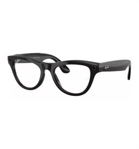 Умные очки Ray-Ban Meta Skyler GEN2 (2025) RW4014 Shiny Black/Clear Blue-Violet Light Filter L 4665299811287