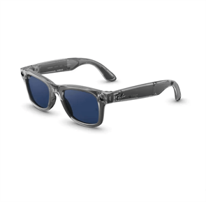Умные очки Ray-Ban Meta Wayfarer GEN2 (2025) RW4012 Shiny Transparent Grey/Clear Sapphire Transitions M 4665299811276