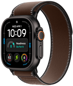 Умные часы Watch Ultra 4 49mm GPS + Cellular Black Titanium Case with Dark Umber Trail Loop M/L (MJCT4/MKAE4) MJCT4/MKAE4