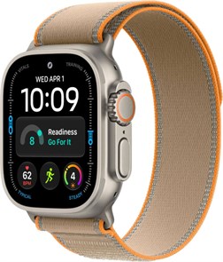 Умные часы Watch Ultra 4 49mm GPS + Cellular Natural Titanium Case with Sand Trail Loop S/M (MJAJ4) MJAJ4
