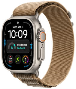 Умные часы Watch Ultra 4 49mm GPS + Cellular Natural Titanium Case with Desert Alpine Loop Small (MJAE4) MJAE4