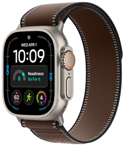 Умные часы Watch Ultra 4 49mm GPS + Cellular Natural Titanium Case with Dark Umber Trail Loop M/L (MJCR4/MK8K4) MJCR4/MK8K4