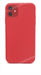 Чехол для iPhone 11 SULADA силиконовый, под кожу, с мет. вставкой для держателя, красный - фото 10210