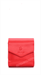Защитный чехол для AirPods, мягкий под кожу, кармашек, красный - фото 10499