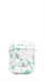 Защитный чехол для AirPods, пластиковый, Kingxsbar, прозрачный с зелеными цветами - фото 10511