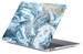 Чехол для MacBook Pro Retina 13' Gurdini (2016-2019, Touchbar), пластиковый, мрамор голубой - фото 14156