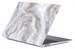 Чехол для MacBook Pro Retina 13' Gurdini, пластиковый, мрамор серый с золотым - фото 14161