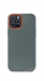 Чехол защитный BMCASE для iPhone 12/12 Pro силиконовый, темно-зеленый+оранжевый - фото 16669