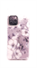 Чехол для iPhone 12 Pro Max OY силиконовый, цветы на сиреневом фоне - фото 17321