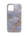 Чехол для iPhone 12 Pro Max KingsBar силиконовый, мрамор, голубой - фото 20521