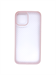 Чехол для iPhone 12 Pro Max Sulada противоударный, карбоновый с металлическим бампером, розовый - фото 20537