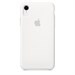 Чехол для iPhone Xr Silicone Case (White), белый (OR) - фото 23337