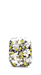 Защитный чехол для AirPods, пластиковый, Kingxsbar, черный с желтыми цветами - фото 72257