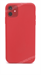 Чехол для iPhone 11 SULADA силиконовый, под кожу, с мет. вставкой для держателя, красный - фото 72558