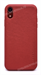 Чехол для iPhone Xr силиконовый, под кожу твердый, Mobest, красный (SL) - фото 72560