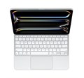 Чехол-клавиатура Magic Keyboard для iPad Pro 11" M4 2024 White, белый (MWR03) - фото 76206