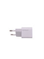 Сетевое зарядное устройство Deppa USB-C+USB-A, PD, GaN, 20w, белый 11410 - фото 77782 Сетевое зарядное устройство Deppa USB-C+USB-A, PD, GaN, 20w, белый 11410 - фото 77782