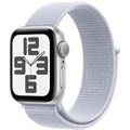 Умные часы Watch SE 2 40mm (2024) Silver Aluminum Case with Blue Sport Loop (MXEE3) MXEE3 - фото 79469