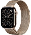 Умные часы Watch S11 46mm Gold Titanium Case with Gold Milanese Loop 4665299810043 - фото 79515
