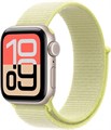 Умные часы Watch SE 3 44mm Starlight Aluminum Case with Neon Yellow  Sport Loop 4665299810077 - фото 79574