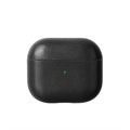 Чехол для AirPods 3 кожаный, черный 4665299807587 - фото 80072