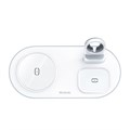 Беспроводная зарядка Mcdodo 3 in 1, magnetic, wireless, белый 4665299808314 - фото 80430