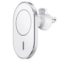 Автомобильный держатель с беспроводной зарядкой MagSafe WIWU 15w 4665299807827 - фото 80553