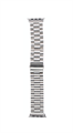 Ремешок для Watch 42/44mm, металлический, блочный браслет (вариант 2), серебристый 4665299802904 - фото 80643