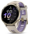 Умные часы Garmin Forerunner 970 Soft Gold Titanium With French Gray Case And French Gray/translucent Indigo Band 010-02969-12 - фото 81826